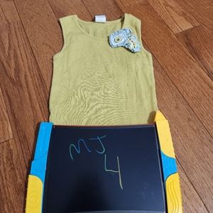 Matilda Jane Size 4 tank top green